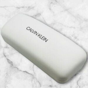 CALVIN KLEIN Eyeglass Case White